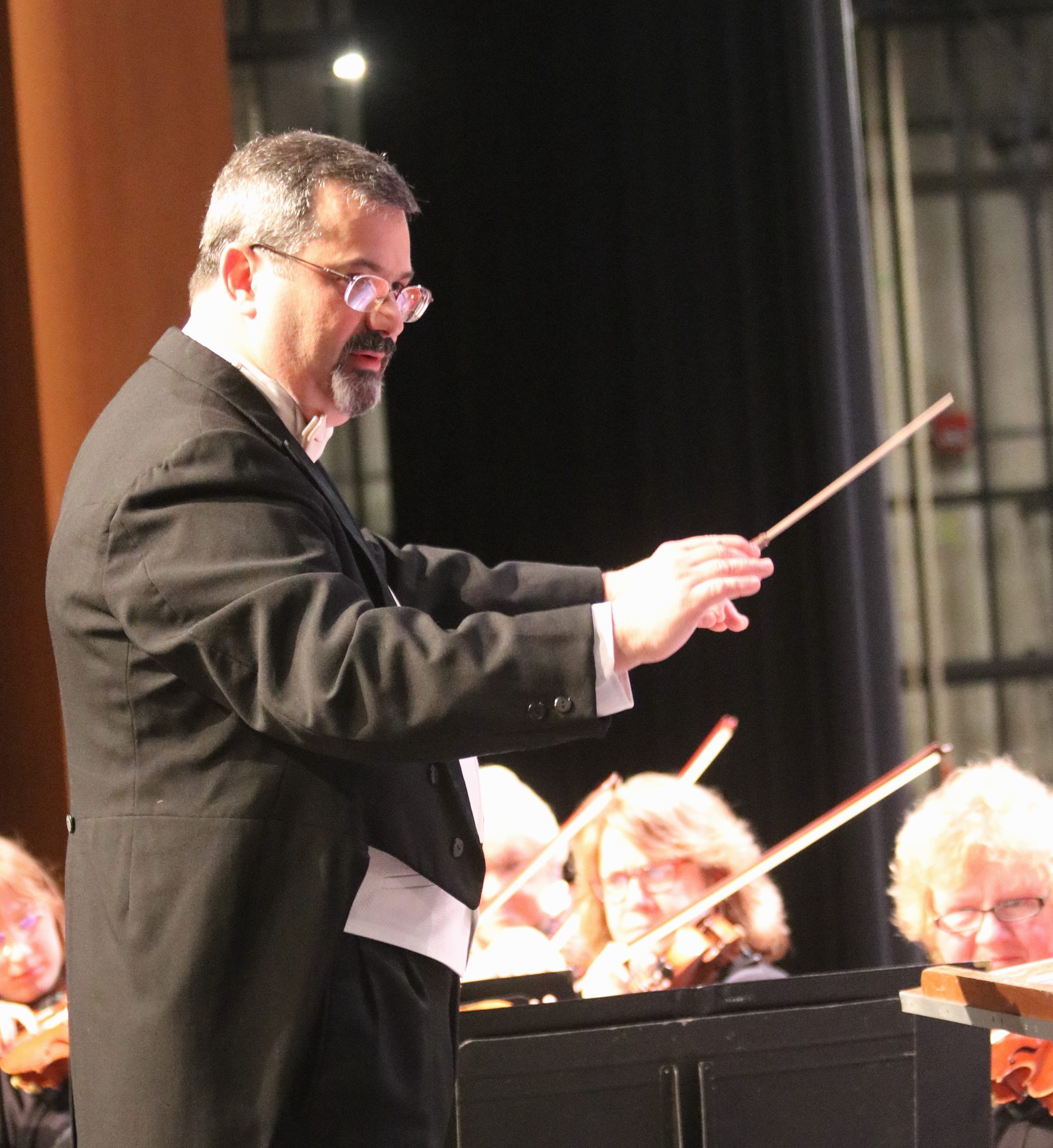 Picture of our conductor.